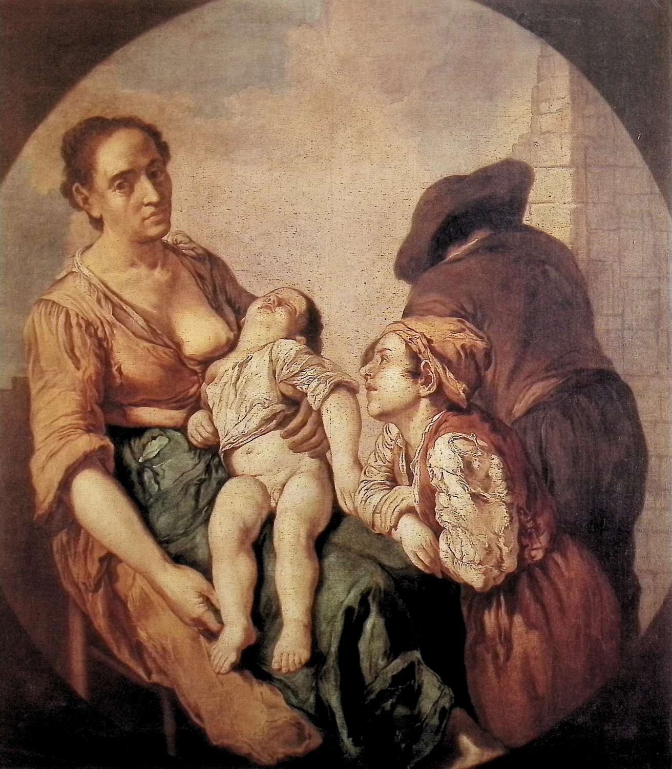 Giacomo Ceruti, il Pitocchetto - 233, La famiglia dei poveri